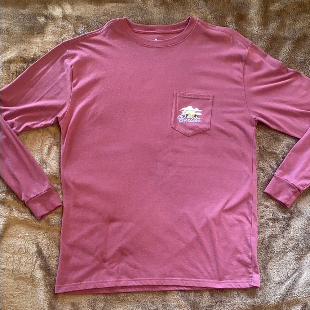 Burlebo Burgundy Fish T Shirt